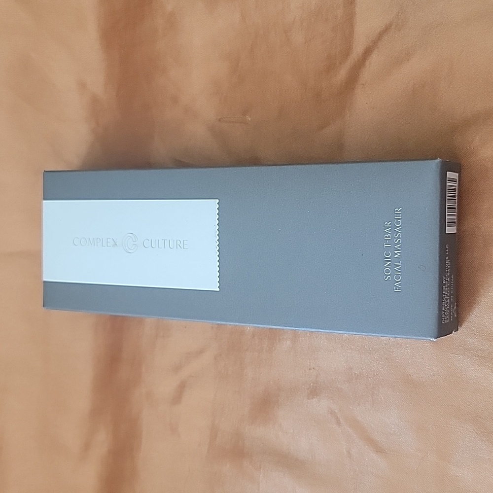 NIB Complex Culture Sonic T-Bar Facial Massager - Picture 2 of 3